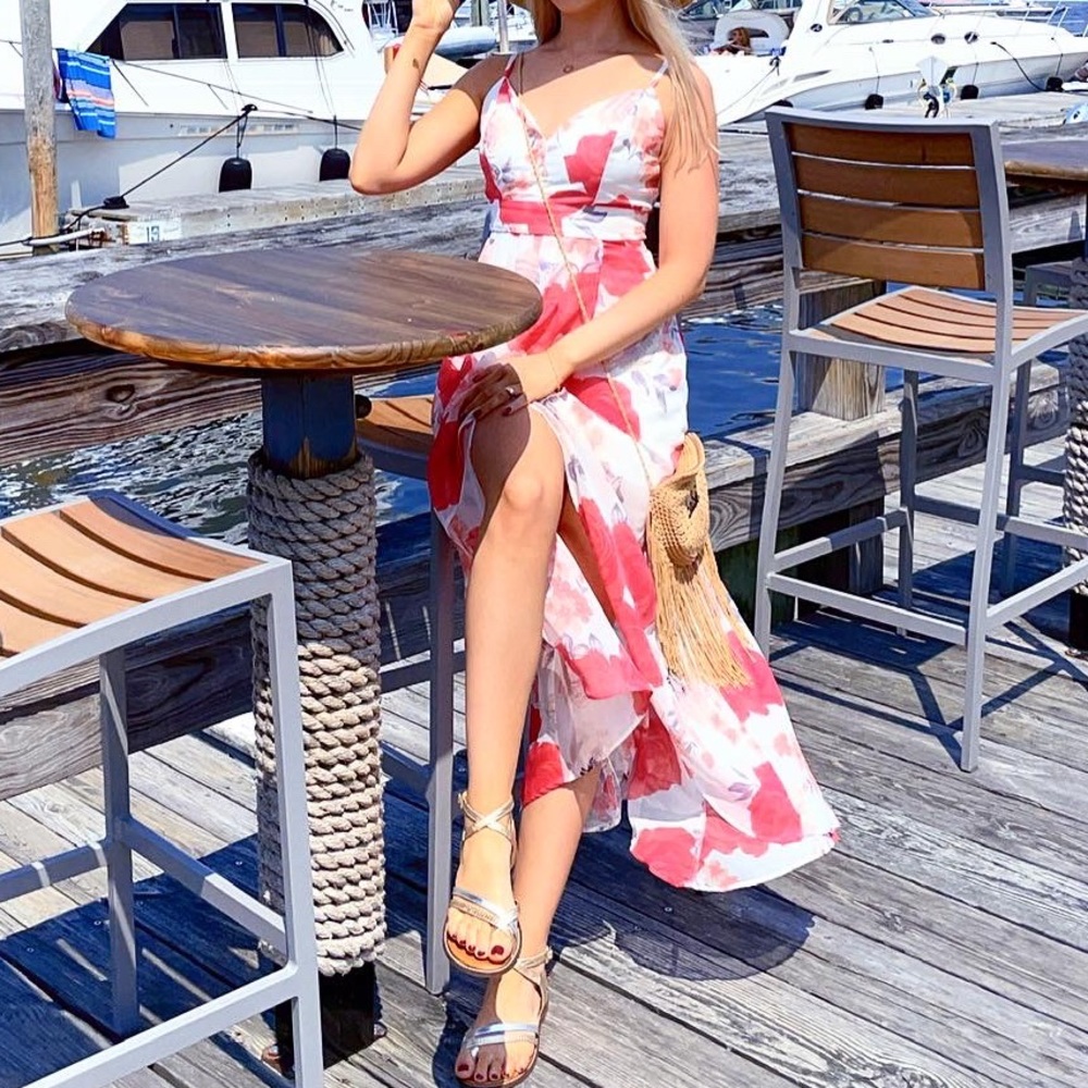Floral Maxi Dress - Picture 6 of 11